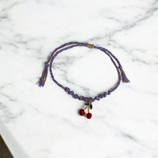 Pulsera cereza