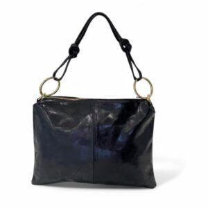 Bolso Piel Liso Dos Asas